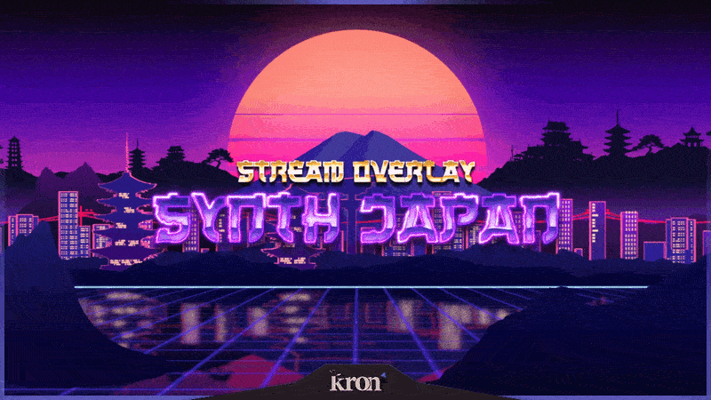 Synth Japan Stream Overlay