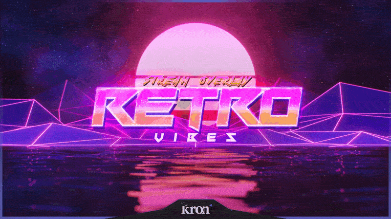 Retro Vibes Stream Overlay