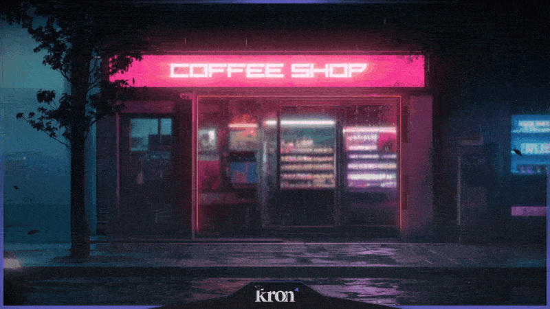 Coffee Shop Stream Overlay