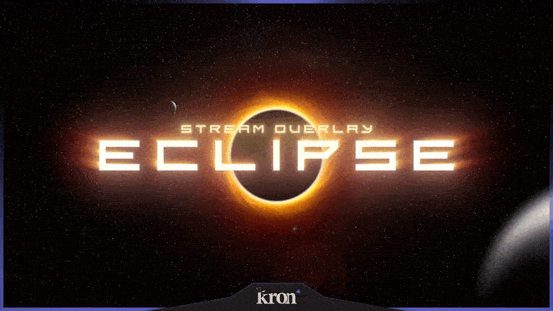 Eclipse Overlay Animado