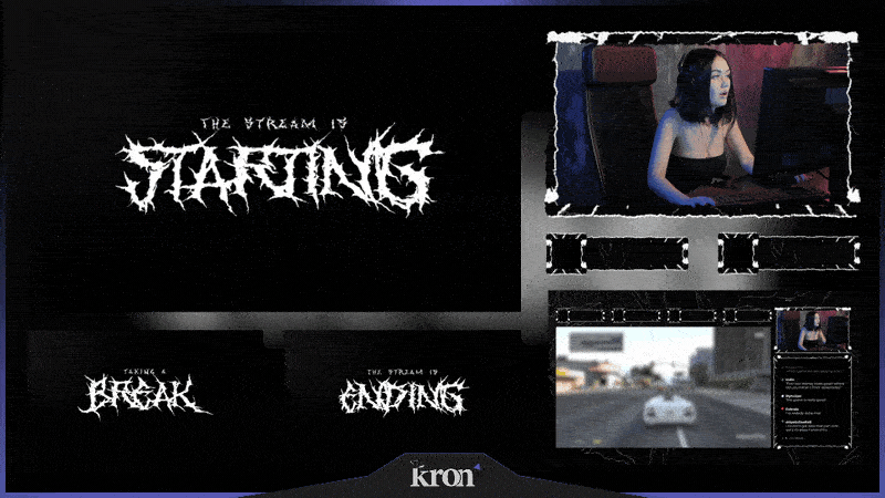 Brutal Stream Overlay
