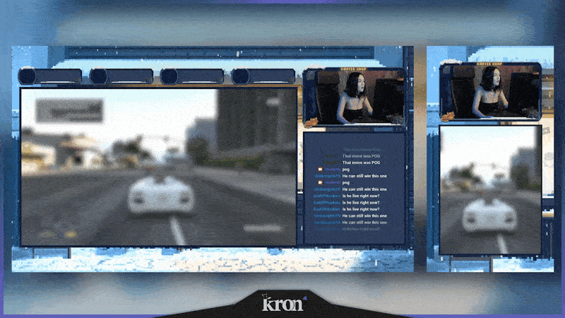 Winter Coffee Shop Overlay Animado