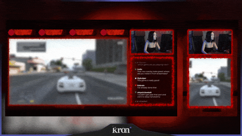 Red Ronin Stream Overlay