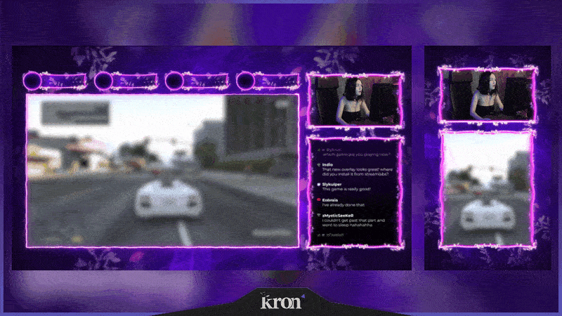 Kitsune Bloom Stream Overlay