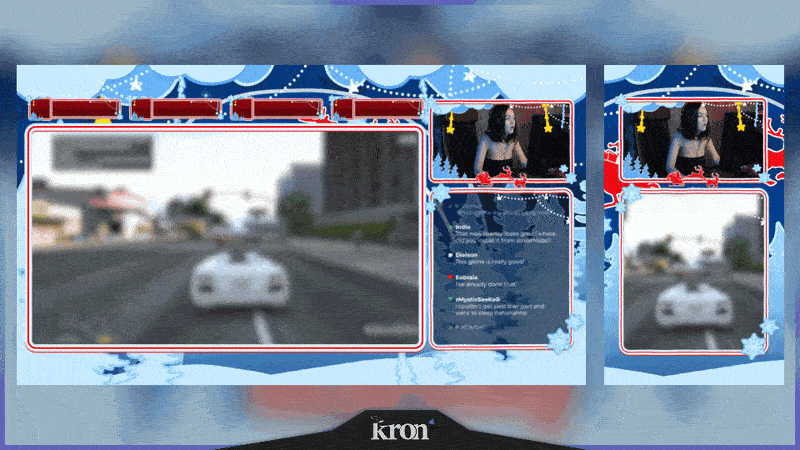 Frosted Dream Overlay Animado