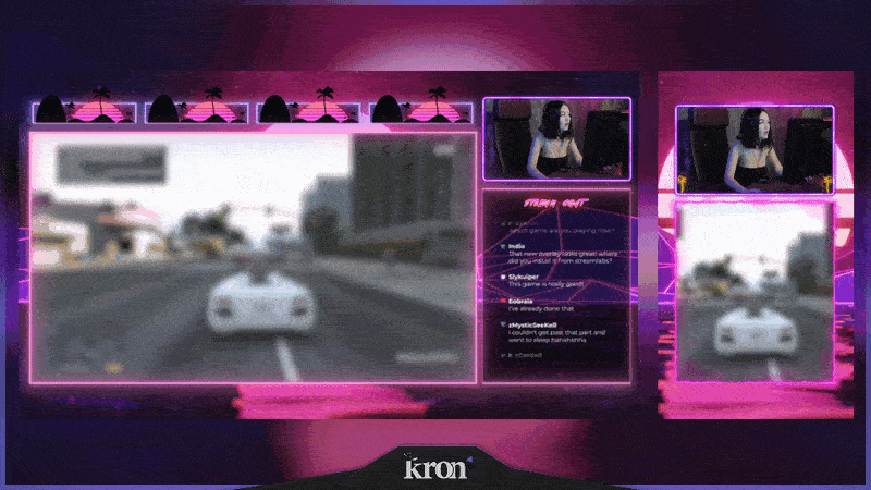 Retro Vibes Stream Overlay
