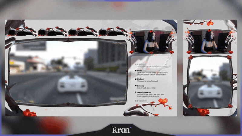 Winter Stream Overlay