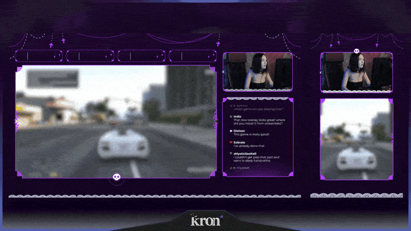 Goth Magic Overlay Animado