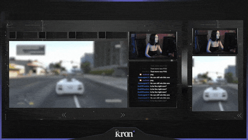 Cyber Shape Overlay Animado