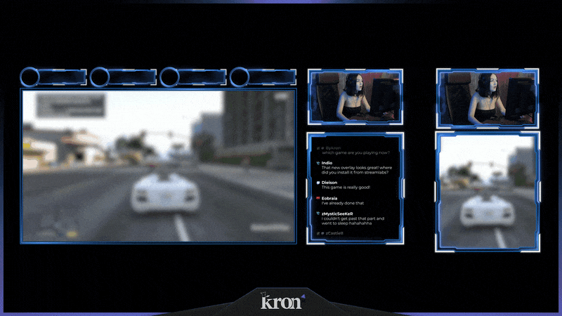 Gamer Setup Stream Overlay