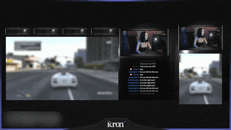 Dark Vibes Stream Overlay