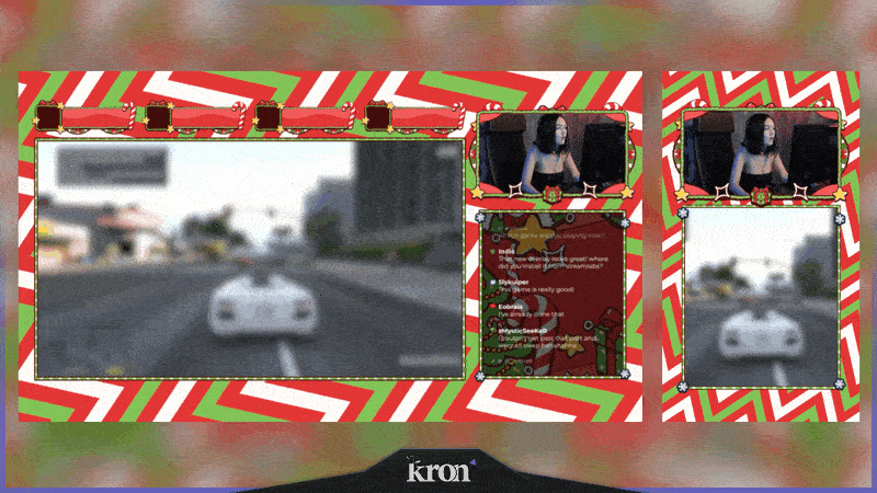 Cozy Christmas Overlay Animado