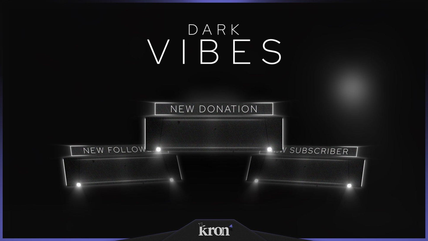 Dark Vibes Alertas Animados