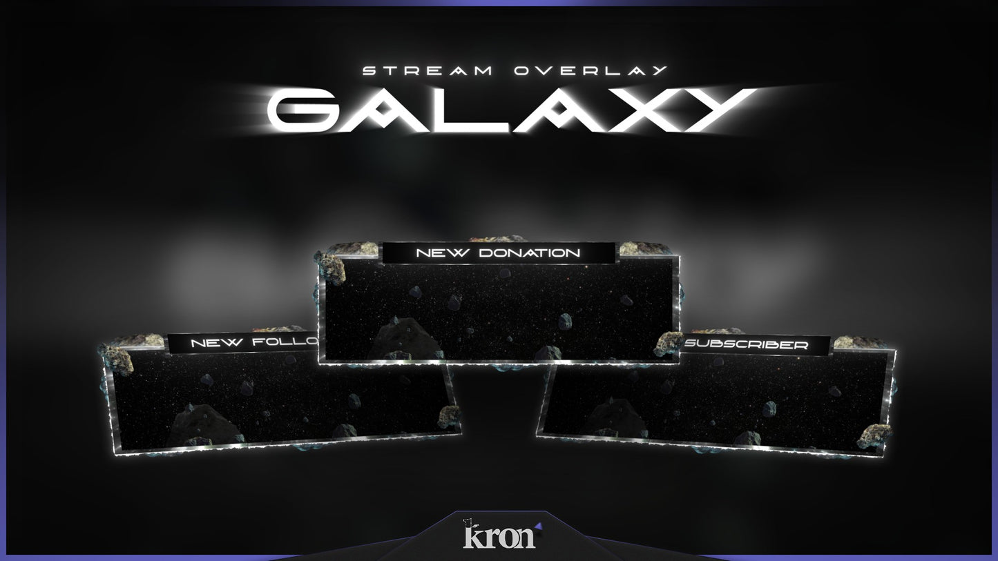 Galaxy Animated Alerts