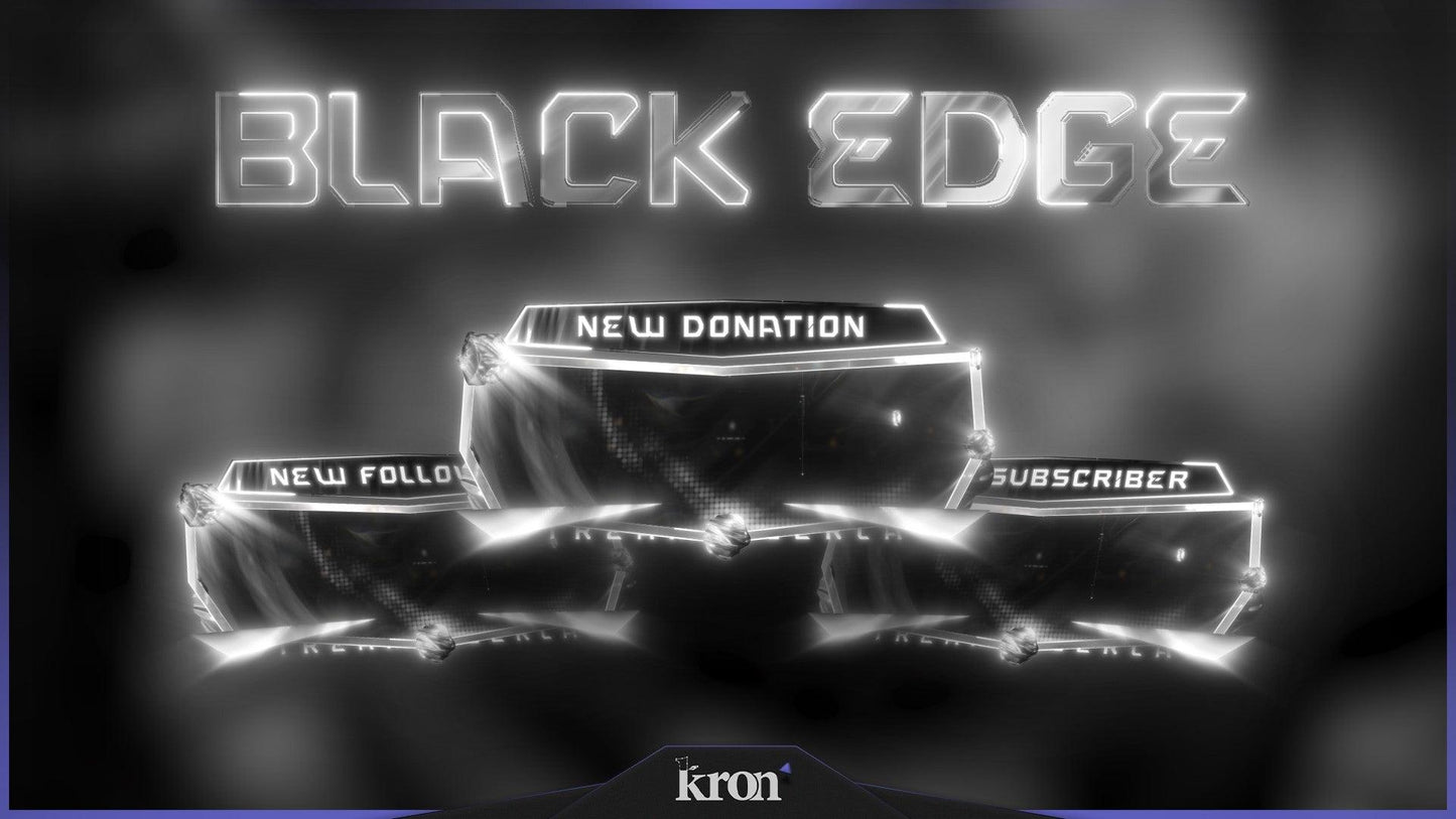 Black Edge Alertas Animados