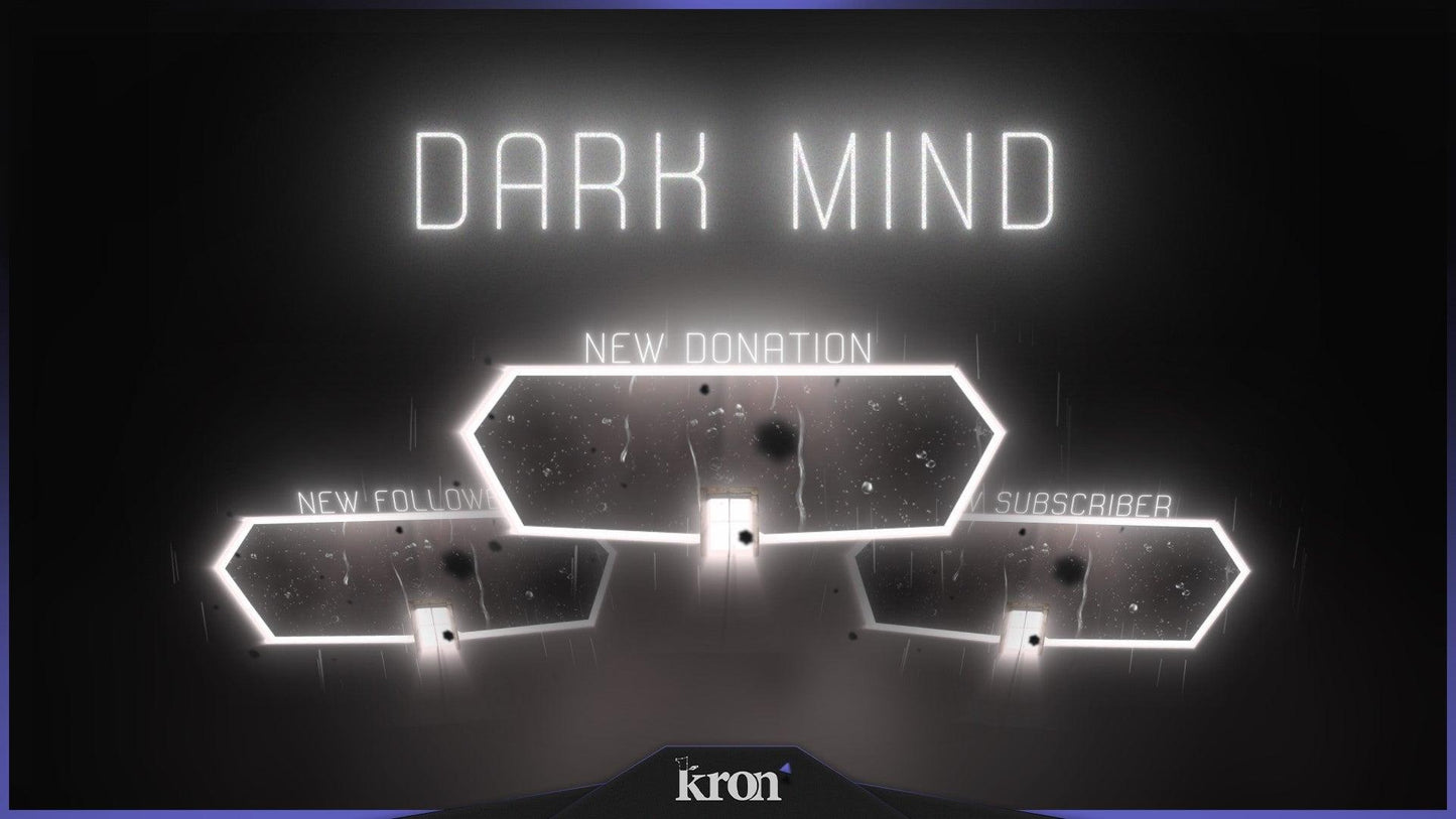 Dark Mind Alertas Animados