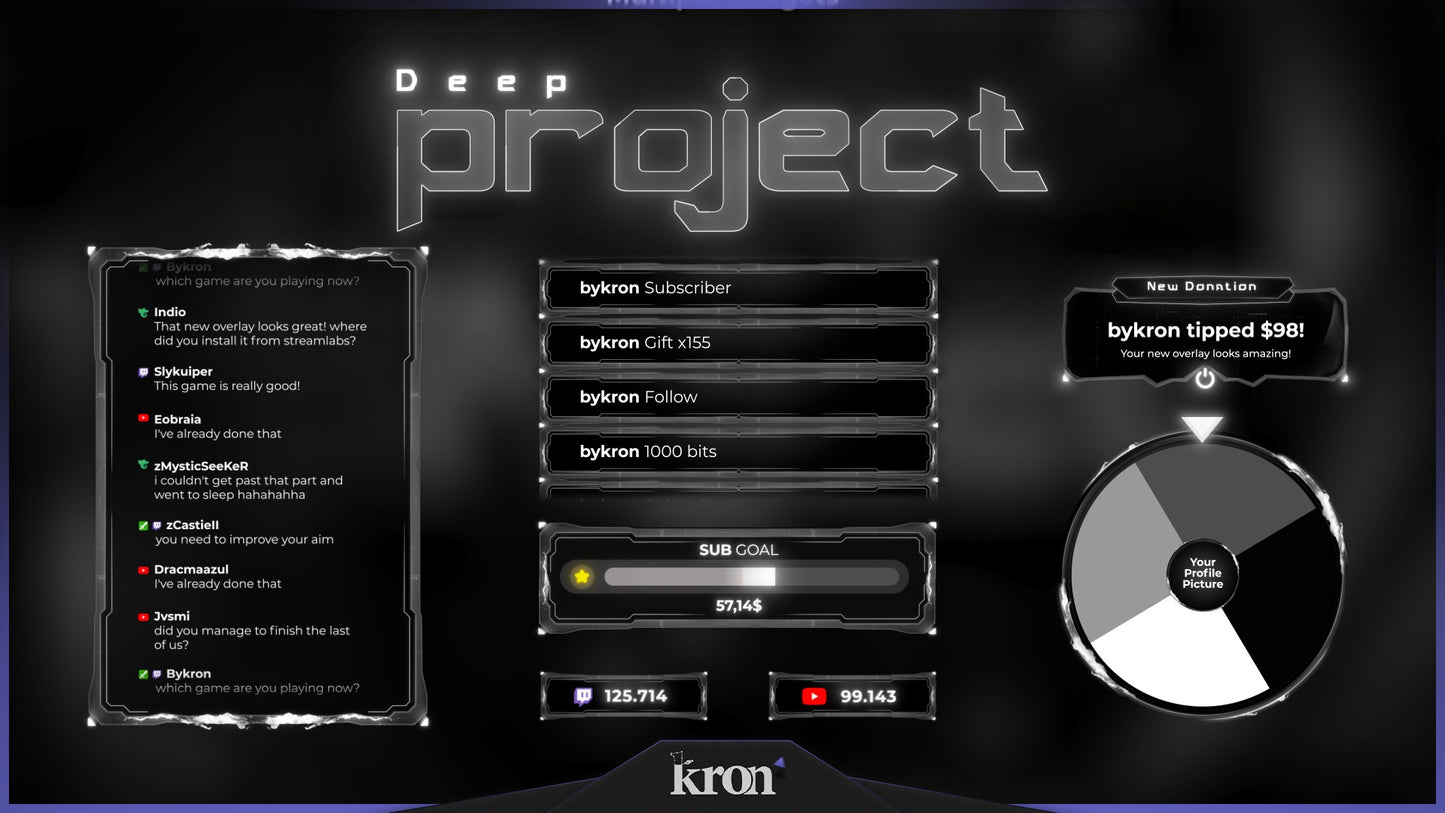 Deep Project Animated Widgets