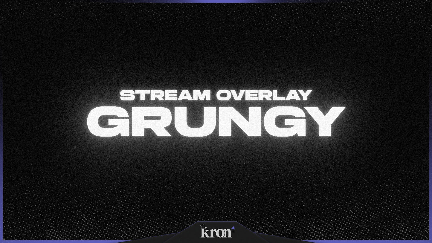 Grungy Stream Overlay