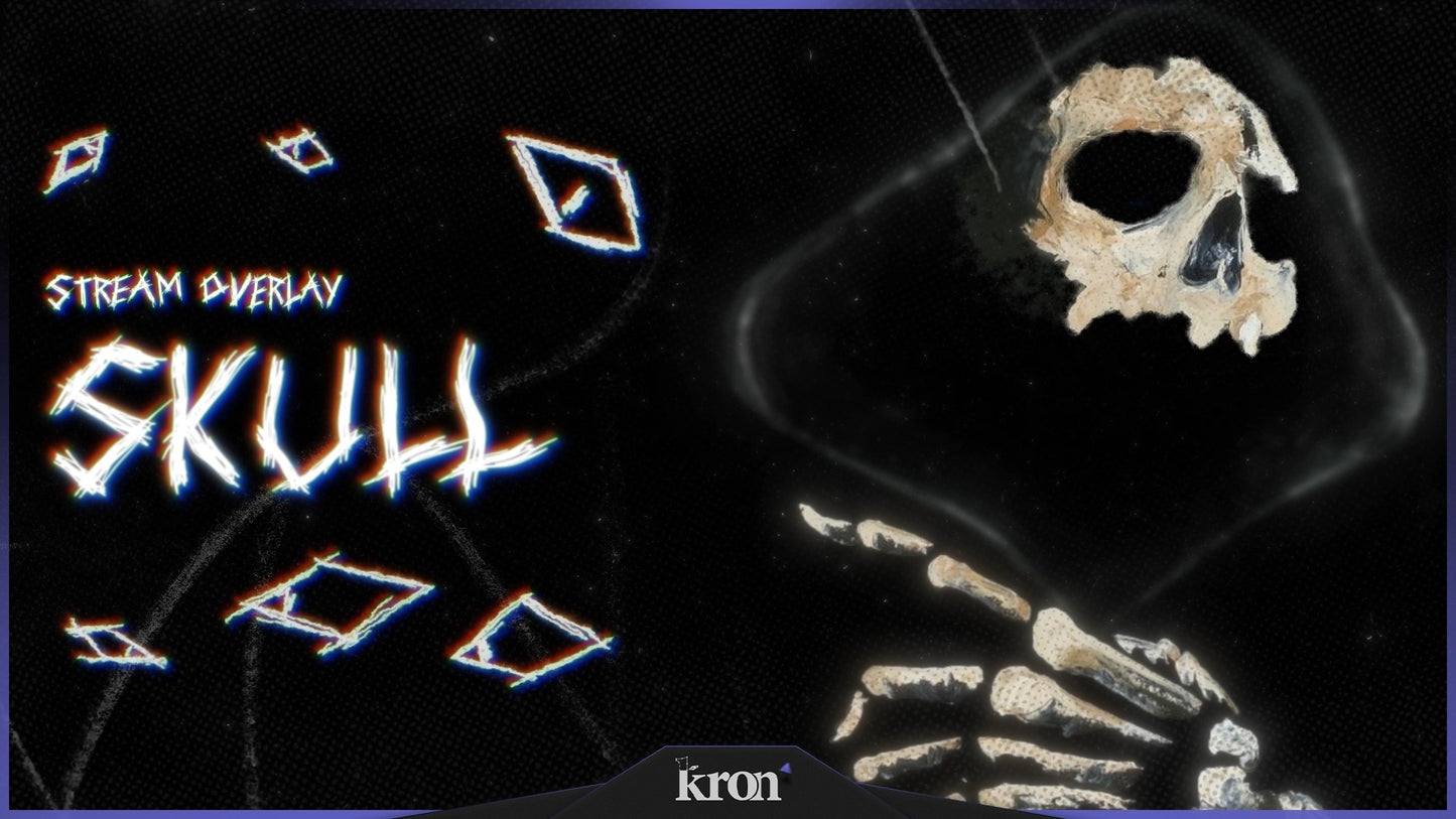 Skull Overlay Animado