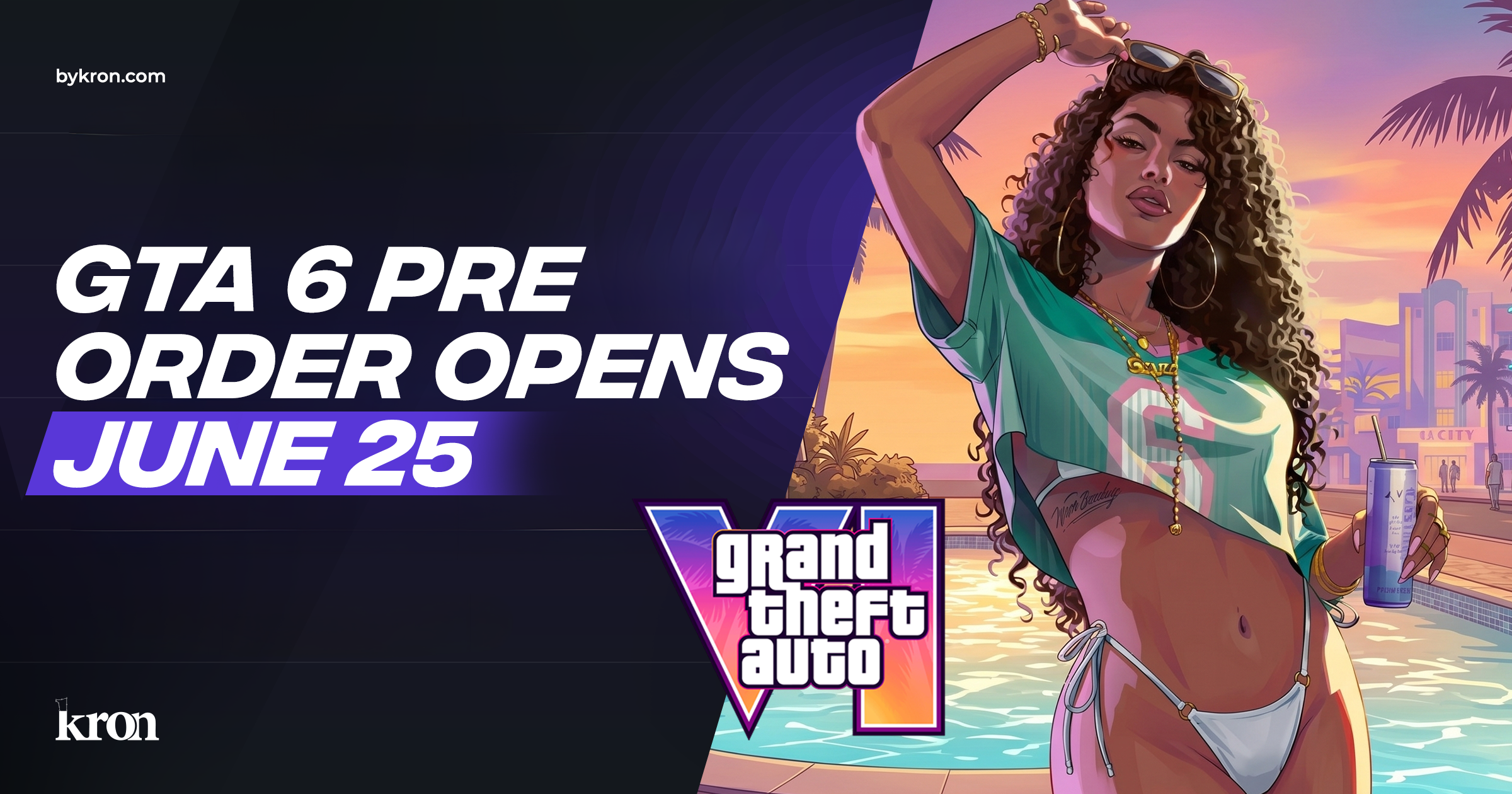 GTA 6 Pre Order Opens June 25: Stream Overlay Ideas