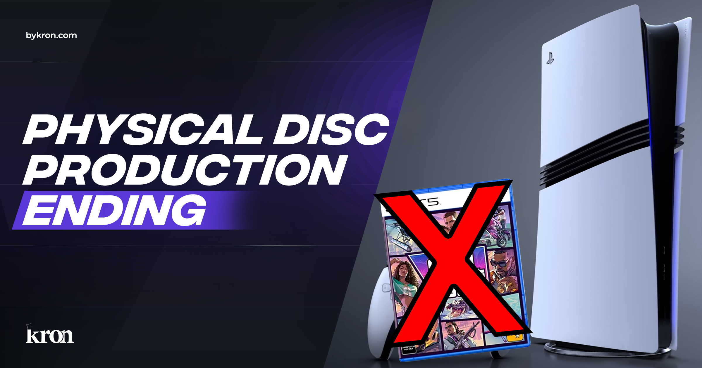 PlayStation Ends New Physical Discs in 2028: Stream Angle