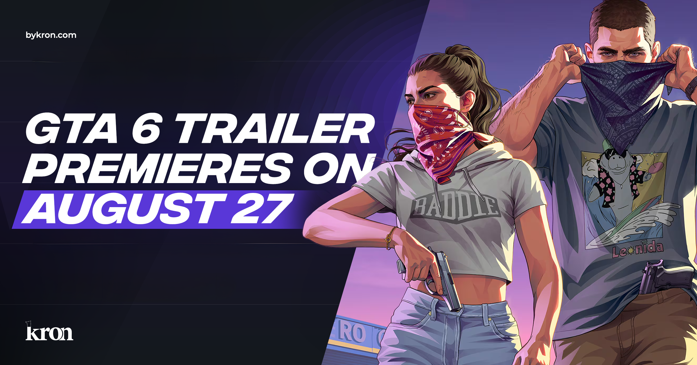 GTA 6 Trailer Premieres on Netflix on August 27