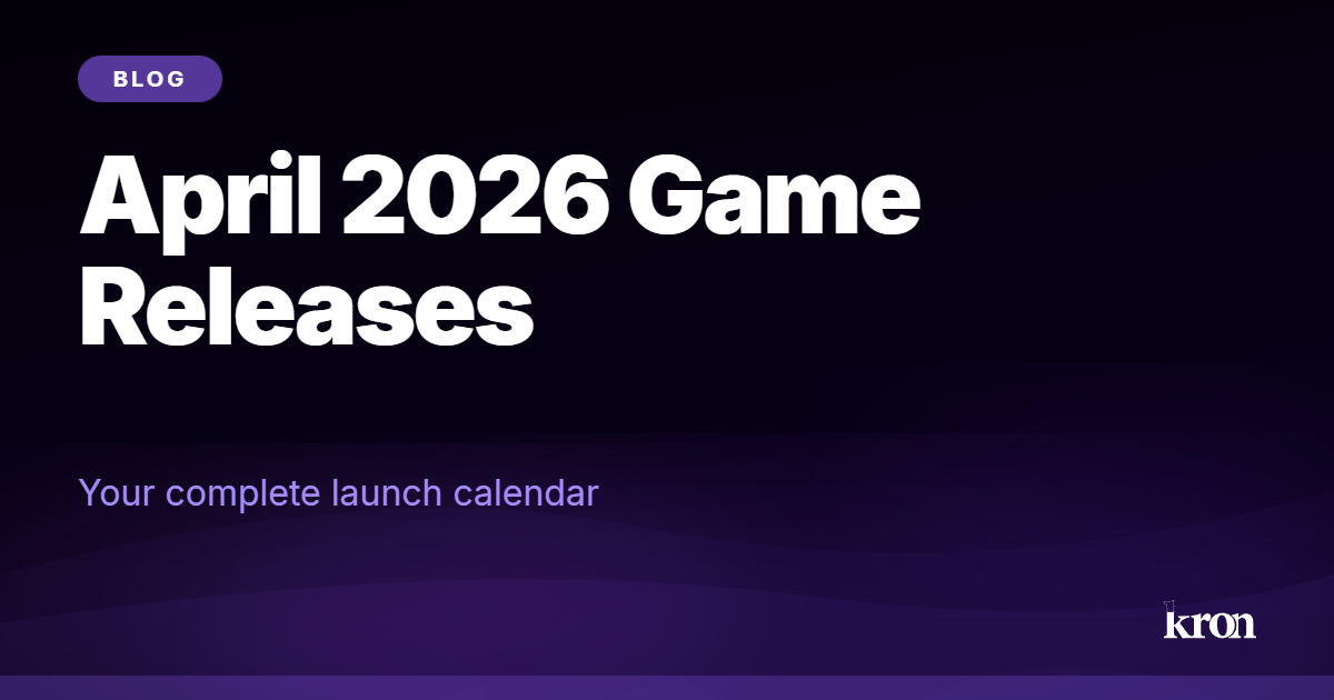 New Game Releases April 2026: Complete Launch Guide