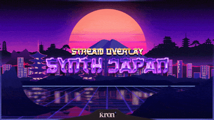 Synth Japan Stream Overlay