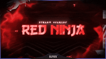 Red Ninja Stream Overlay