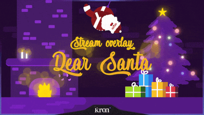 Dear Santa Overlay Animado