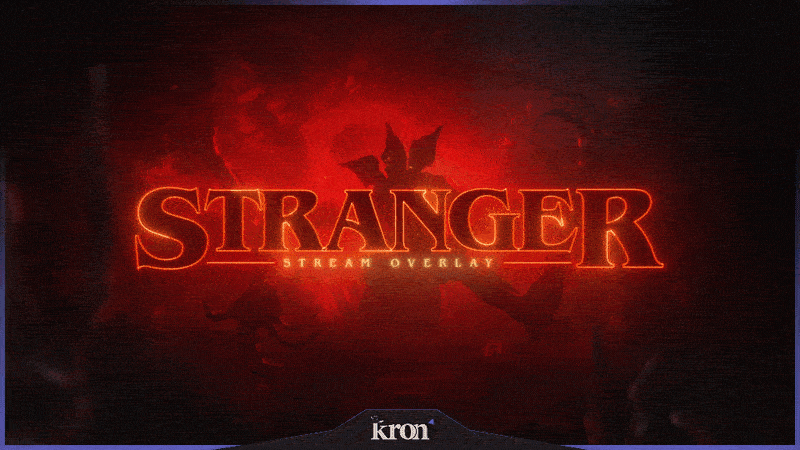 Stranger Stream Overlay