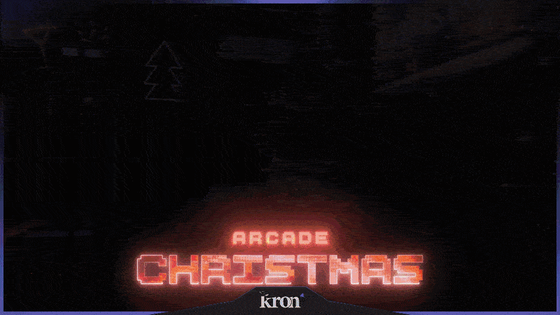 Arcade Christmas Overlay Animado