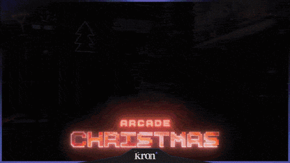 Arcade Christmas Overlay Animado