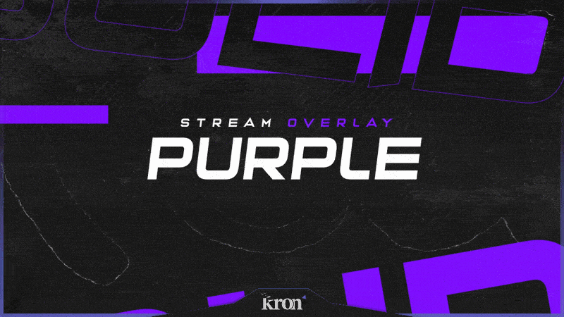 Purple Overlay Animado