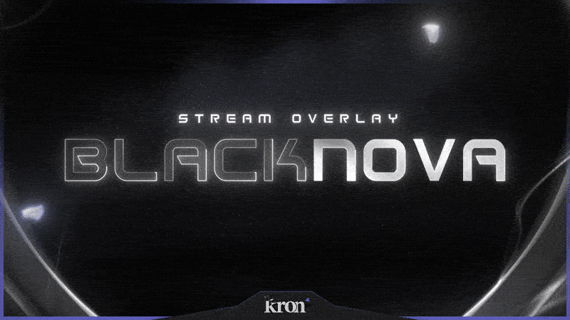 Black Nova Overlay Animado