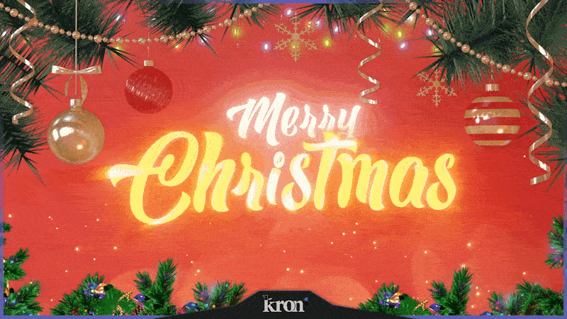 Merry Christmas Overlay Animado