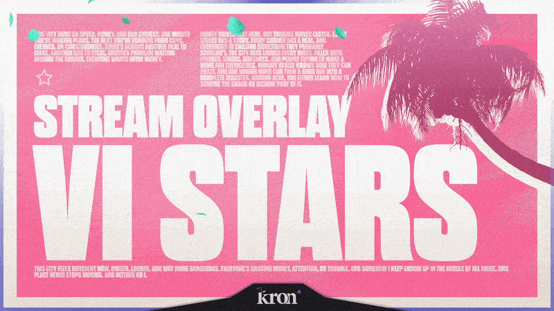 VI Stars Stream Overlay