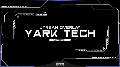 Dark Tech Overlay Animado