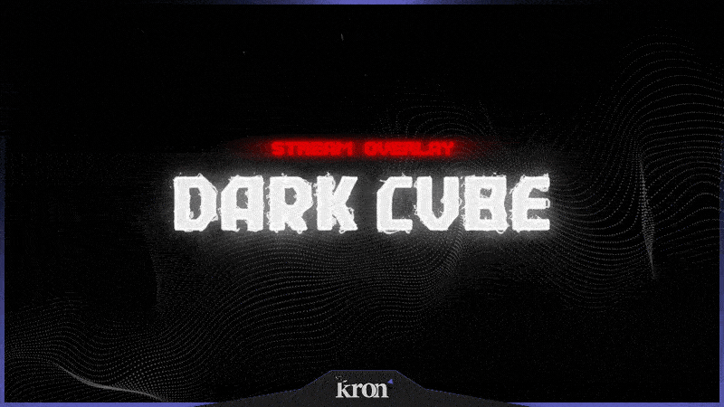 Dark Cube Stream Overlay