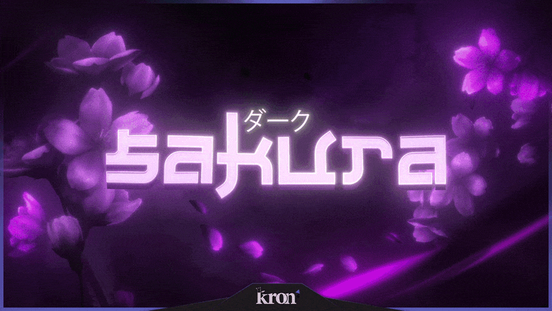 Dark Sakura Stream Overlay
