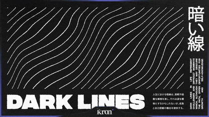 Dark Lines Overlay Animado