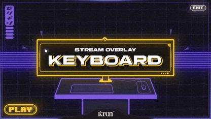 Keyboard Overlay Animado