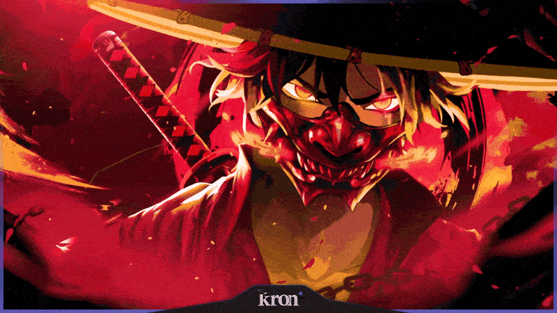 Phonk Oni Overlay Animado