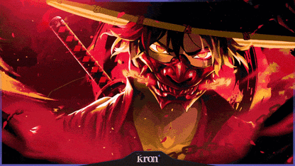 Phonk Oni Overlay Animado