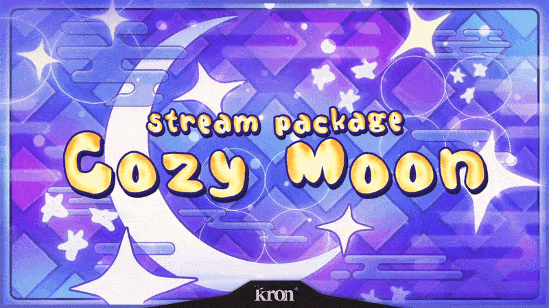 Cozy Moon Overlay Animado