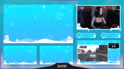 Crystal Winter Overlay Animado