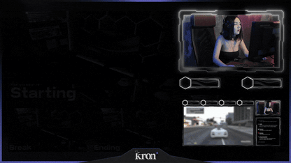 Black Room Stream Overlay