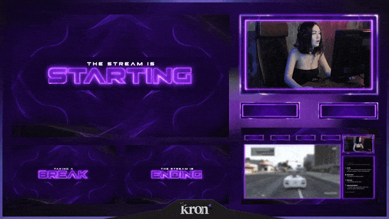 Purple Line Stream Overlay