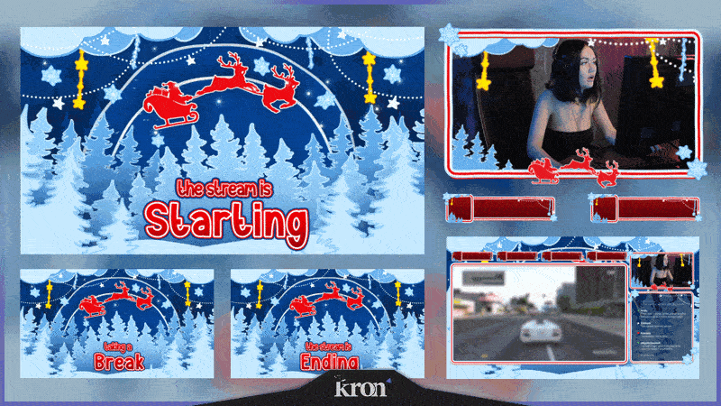 Frosted Dream Overlay Animado