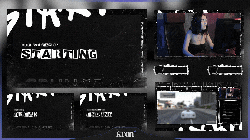 Grunge Stream Overlay